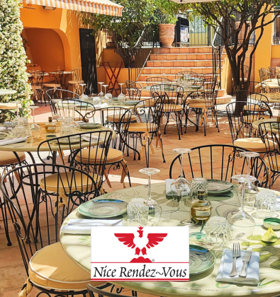 À Nice, Restaurant Le Patio de l’Hôtel La Pérouse avec le chef Damien Andrews, intimiste et raffiné