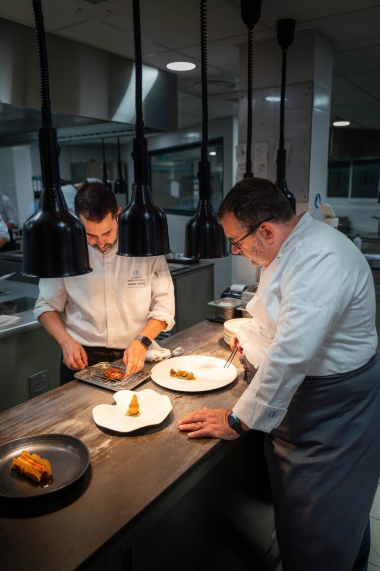 A FOUR-HAND DINNER at Le Patio Restaurant